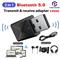 Bluetooth 5.0 Stereo Audio Marrës 2 në 1 USB 3.5mm Jack aux 