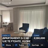 SHITET APARTAMENT 2+1 ME PAMJE DETI NE UJE TE FTOHTE, VLORE