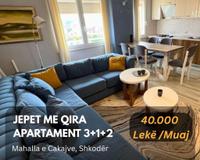 🔥 Jepet me Qira Apartament  3+1+2 afër "Mahalla e Cakajve "