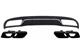 Diffusore Punte Scarico per Mercedes C W205 S205 14-18 C63 L