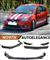 FORD FIESTA MK6 SPLITTER PARAURTI ANTERIORE NERO LUCIDO LOOK