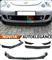 VW NEW BEETLE SPLITTER PARAURTI ANTERIORE NERO LUCIDO LOOK R