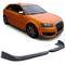 Spoiler anteriore Flaps Cup Wings piatto universale Black Pe