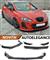 SEAT LEON 1P1 MK2 SPLITTER PARAURTI ANTERIORE NERO LUCIDO LO