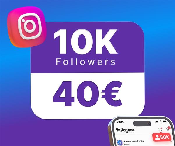 10K FOLLOWERS 40€