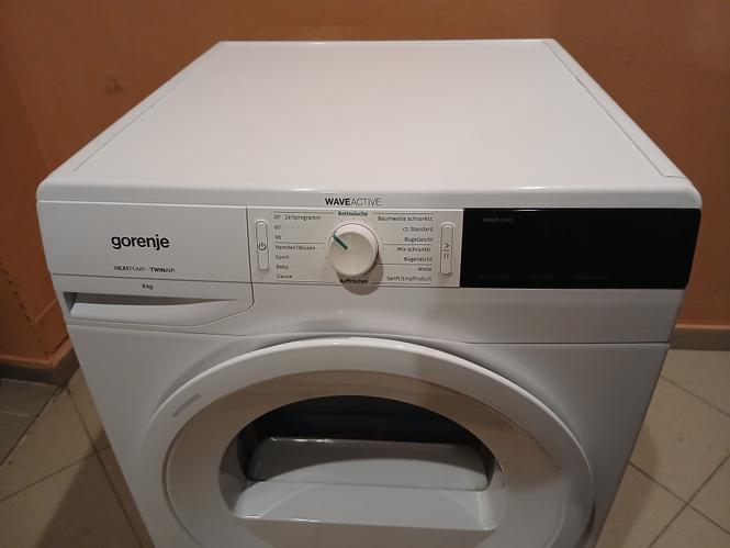 Gorenje 8 kg tharese me pompe nxehtesie