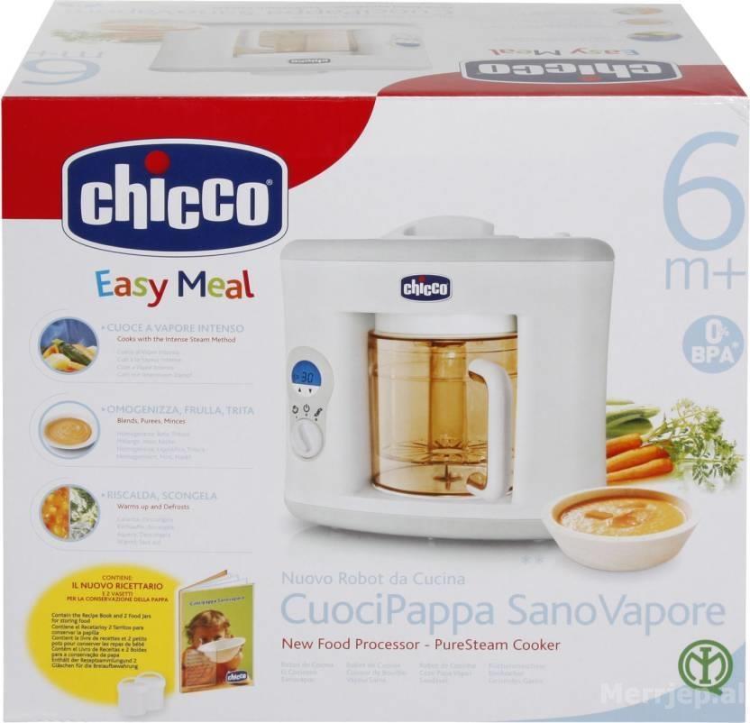 Chicco - Cuocipappa Sanovapore Easy Meal, robot da cucina CHICCO EASY MEAL