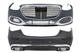 Bodykit conversione per Mercedes S W223 berlina 20+ paraurti