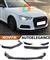 AUDI A4 B9 2015+ SPLITTER PARAURTI ANTERIORE NERO LUCIDO LOO