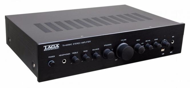Amblifik Taga TA-400MIC Stereo integrated Amplifier, black
