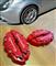 ALFA ROMEO GIULIETTA SET 4x COVER COPRI PINZE FRENI ROSSO AN