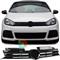 VW GOLF 6 2008-2013 GRIGLIA ANTERIORE NERA CALANDRA RLINE NO