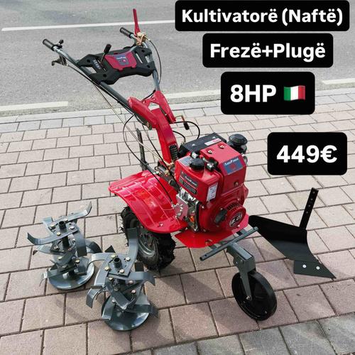 Kultivator 8HP NAFTË I RI 1 Vit Garancion
