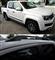 VW AMAROK 2010- BARRE SUL TETTO MANCORRENTI NERI PORTAPACCHI