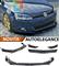 VW JETTA VI MK6 SPLITTER PARAURTI ANTERIORE NERO LUCIDO LOOK