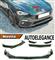 SPLITTER FIAT 124 SPIDER LIP NERO LUCIDO SOTTO PARAURTI ABS 