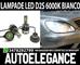 COPPIA LAMPADE D2S A LED 6000K BIANCO PER MERCEDES CLASSE S 