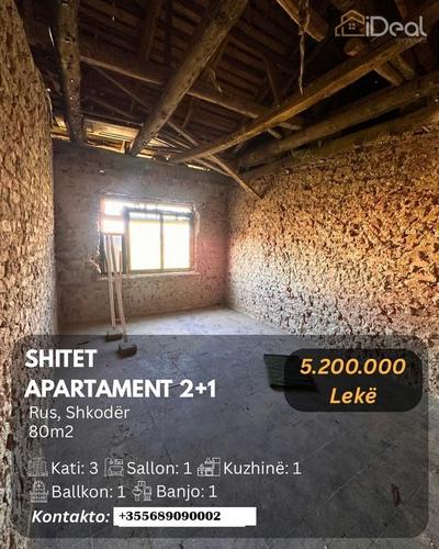 &#55357&#56613 Shitet Apartament 2+1 në "Rus", Shkodër! &#55357&#56613