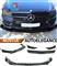 MERCEDES CLS W218 SPLITTER PARAURTI ANTERIORE NERO LUCIDO LO