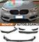 BMW SERIE 1 F20 F21 LCI SPLITTER PARAURTI ANTERIORE NERO LUC
