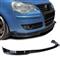 CUP spoiler anteriore nero lucido per VW Polo 9N3 05-09