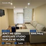 JEPET ME QERA AFATGJATE STUDIO DUPLEX NE VLORE