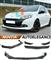 RENAULT CLIO III SPLITTER PARAURTI ANTERIORE NERO LUCIDO LOO