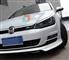 VW GOLF 7 MK7 2012 IN POI .- SPOILER ANTERIORE SOTTO PARAURT