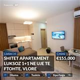 SHITET APARTAMENT 1+1 NE UJE TE FTOHTE, VLORE