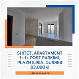 Shitet, Apartament 1+1+ Post Parkimi, Plazh Iliria, Durres