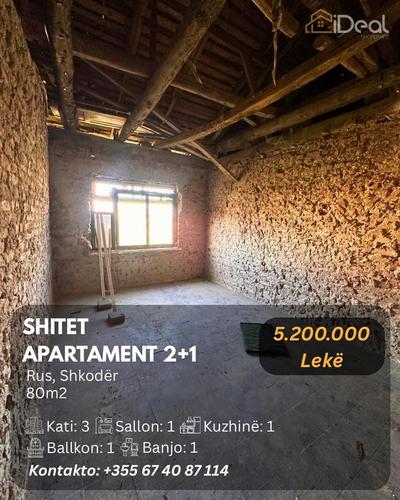 &#55357&#56613 Shitet Apartament 2+1 në "Rus", Shkodër! &#55357&#56613