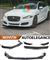 JAGUAR XJ X351 SPLITTER PARAURTI ANTERIORE NERO LUCIDO LOOK 