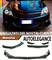 OPEL ASTRA H SPLITTER PARAURTI ANTERIORE NERO LUCIDO LOOK RS