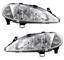 Kit faro per Renault Megane 3/99-8/03 H1 H7 Lente alogena LW