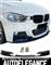 Splitter Anteriore Lip Sport Look Nero Lucido per BMW Serie 