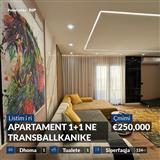 SHITET APARTAMENT 1+1 ME PAMJE DETI NE TRANSBALLKANIKE, VLOR