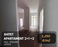 🔥 Shitet Apartament 2+1+2 “Rus , Shkodër”!🔥
