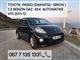 TOYOTA  PASSO  (DAIHATSU SIRION) MODEL  S  MOTORR   1.3 ME Z