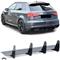 diffusore posteriore per Audi A3 S3 8V Hatchback 16-21