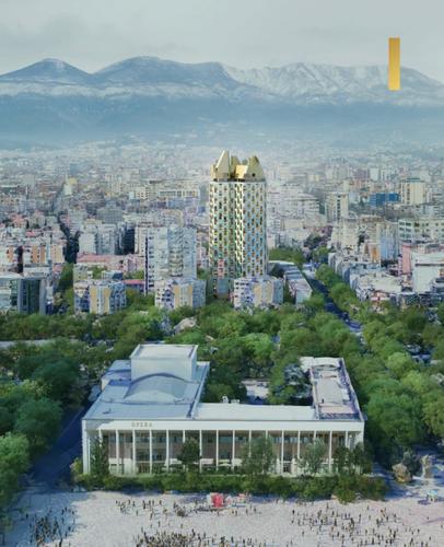 APARTAMENT NE SHITJE 1+1 TE BAZAAR GATE