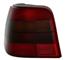 Fanale posteriore sinistro per VW Golf 4 in ROSSO nero fanal