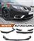 SAAB 9-3 9.3 SPLITTER PARAURTI ANTERIORE NERO LUCIDO LOOK RS