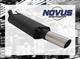 Scarico sportivo NOVUS gruppo N ESD 1x 90mm SR design per VW