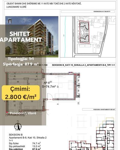 Shitet apartament