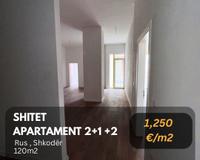 🔥 Shitet Apartament 2+1+2 “Rus , Shkodër”!🔥