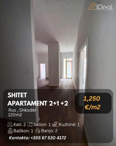 &#55357&#56613 Shitet Apartament 2+1+2 “Rus , Shkodër”!&#55357&#56613