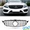 per Mercedes GT LOOK griglia W205 S205 berlina LUCIDA CROMAT