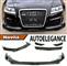 AUDI A6 4F C6 2004-2011 SPLITTER PARAURTI ANTERIORE NERO LUC