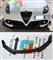 ALFA ROMEO GIULIETTA SPLITTER SPOILER SOTTO PARAURTI ANTERIO