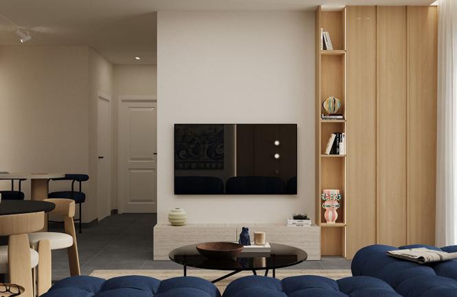 SHITET APARTAMENT 2+1 KOMPLEKSI LIBURNA, GOLEM Durrës, Golem